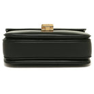 CELINE Smooth Calfskin Medium Classic Box Bag, Green, Gold Hardware | Shop Authentique Lux