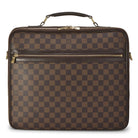 Louis Vuitton Sabana Briefcase, Damier Ebene Canvas, Gold-Tone Hardware | Shop Authentique Lux