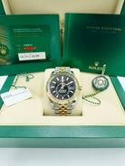 Rolex Sky-Dweller 336933, Black Dial, Oystersteel & 18K Yellow Gold, Full Set, 2024 | Shop Authentique Lux