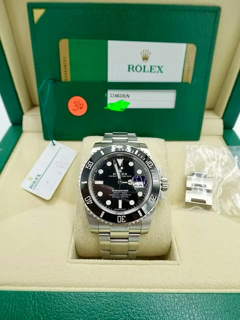 Rolex Submariner Date 116610LN, Black Dial, Full Set, 2017 | Shop Authentique Lux