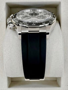 ROLEX Cosmograph Daytona 126519LN, Silver Meteorite Dial, 18K White Gold, Oysterflex, Full Set, 2026 | Shop Authentique Lux