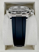 ROLEX Cosmograph Daytona 126519LN, Silver Meteorite Dial, 18K White Gold, Oysterflex, Full Set, 2026 | Shop Authentique Lux