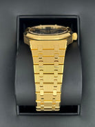 AUDEMARS PIGUET Royal Oak 15407BA yellow gold case profile and bracelet | Shop Authentique Lux