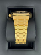 AUDEMARS PIGUET Royal Oak 15407BA opposite case profile and bracelet | Shop Authentique Lux