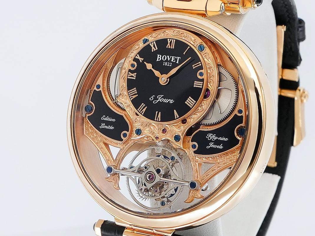 Bovet Virtuoso III Tourbillon AIQPR003-15 front view | Shop Authentique Lux