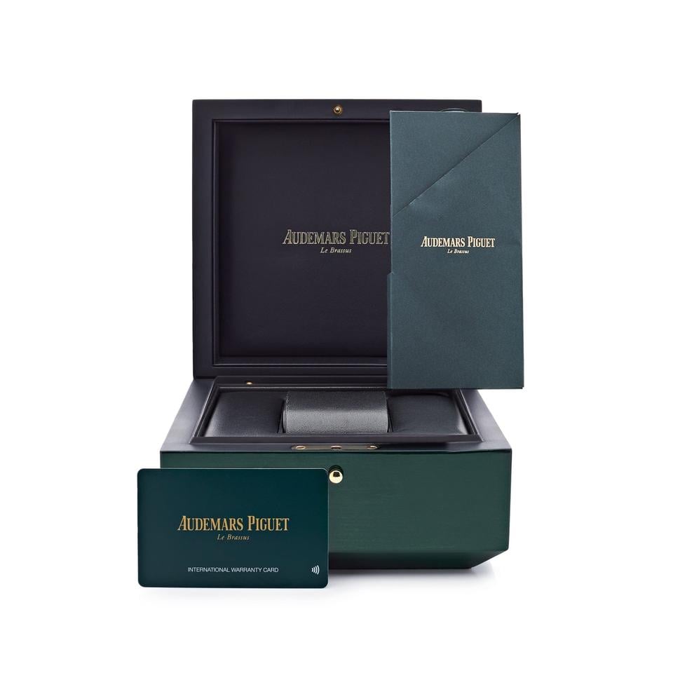 Audemars Piguet Royal Oak black ceramic styled wrist view | Shop Authentique Lux