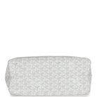 GOYARD Saint Louis PM Tote, White Goyardine Canvas | Shop Authentique Lux