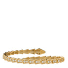 BVLGARI Serpenti Viper Diamond Bracelet, 18K Yellow Gold, Size 17 | Shop Authentique Lux