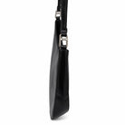 PRADA Cleo Brushed Leather Shoulder Bag, Black | Shop Authentique Lux