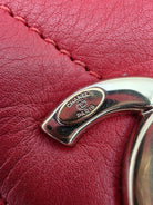 CHANEL Red Chevron Calfskin Medium Envelope Flap Bag, Gold-Tone Hardware | Shop Authentique Lux
