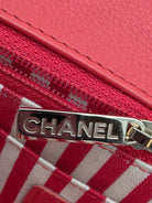 CHANEL Red Chevron Calfskin Medium Envelope Flap Bag, Gold-Tone Hardware | Shop Authentique Lux
