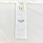 CELINE Classic Cotton Piqué Polo Shirt, Fabric and Hem Detail | Shop Authentique Lux