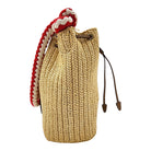 PRADA Mini Crochet Bucket Bag, Beige Straw | Shop Authentique Lux