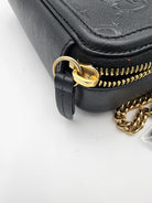 GUCCI Black Star Mini Shoulder Bag, Embossed Calfskin, Gold-Tone Hardware | Shop Authentique Lux