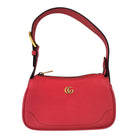 GUCCI Rhodamine Pink Mini Aphrodite, front detail with Double G emblem | Shop Authentique Lux