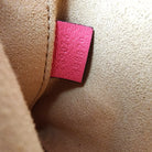 GUCCI Mini Aphrodite adjustable pink strap and buckle, side view | Shop Authentique Lux