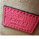 GUCCI Rhodamine Pink Mini Aphrodite shoulder bag, front view | Shop Authentique Lux
