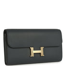 HERMÈS Constance To Go, gold H clasp and Epsom leather detail | Shop Authentique Lux