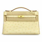 HERMÈS Kelly Pochette interior and Made in France signature | Shop Authentique Lux