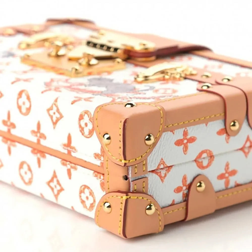 LOUIS VUITTON Kabuki Petite Malle base and structured trunk profile | Shop Authentique Lux