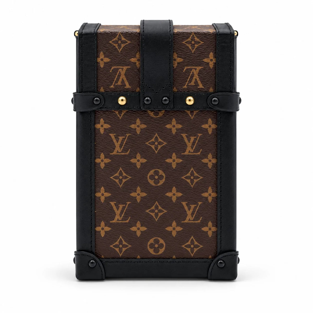 LOUIS VUITTON Vertical Trunk angled front and gold-tone clasp | Shop Authentique Lux