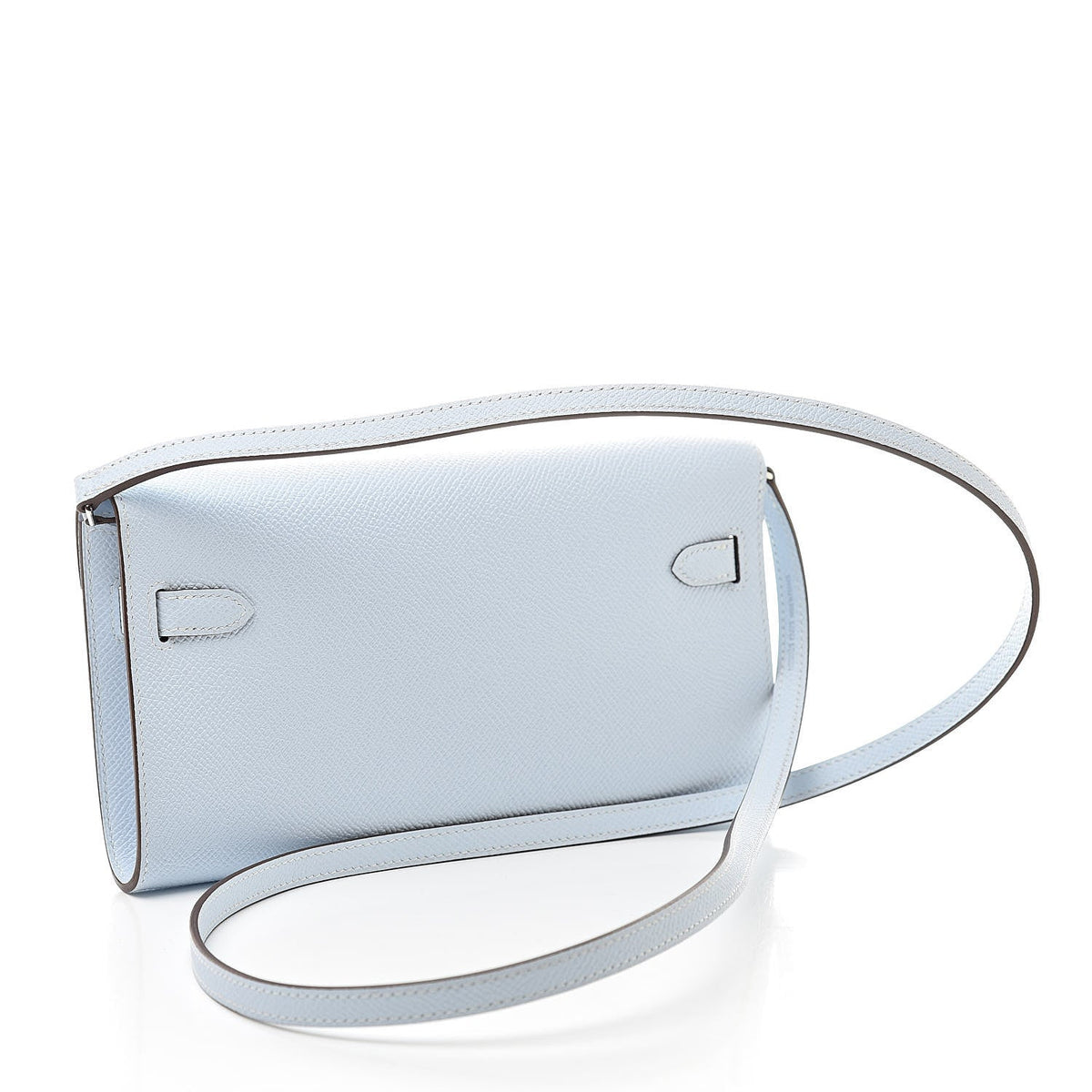 HERMÈS Brume Kelly To Go rear view and matching leather strap | Shop Authentique Lux