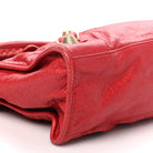 BALENCIAGA Small City Bag, Red Leather, Gold Hardware | Shop Authentique Lux