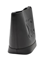 CELINE Triomphe Bucket Bag, Black Leather, Gold-Tone Hardware | Shop Authentique Lux