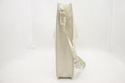 Louis Vuitton Sac Plat ivory side profile and chain detail | Shop Authentique Lux