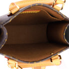 Louis Vuitton Petit Sac Plat interior pocket and leather label | Shop Authentique Lux