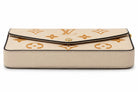 Louis Vuitton Pochette Félicie Cream Saffron rear view | Shop Authentique Lux