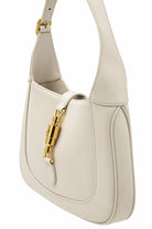 GUCCI Jackie Shoulder Bag, Ivory Leather, Gold-Tone Hardware | Shop Authentique Lux