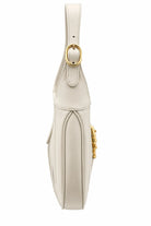 GUCCI Jackie Shoulder Bag, Ivory Leather, Gold-Tone Hardware | Shop Authentique Lux