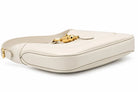GUCCI Jackie Shoulder Bag, Ivory Leather, Gold-Tone Hardware | Shop Authentique Lux
