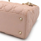 DIOR Medium Lady Dior Bag, Pink Cannage Lambskin, Gold-Tone Hardware | Shop Authentique Lux
