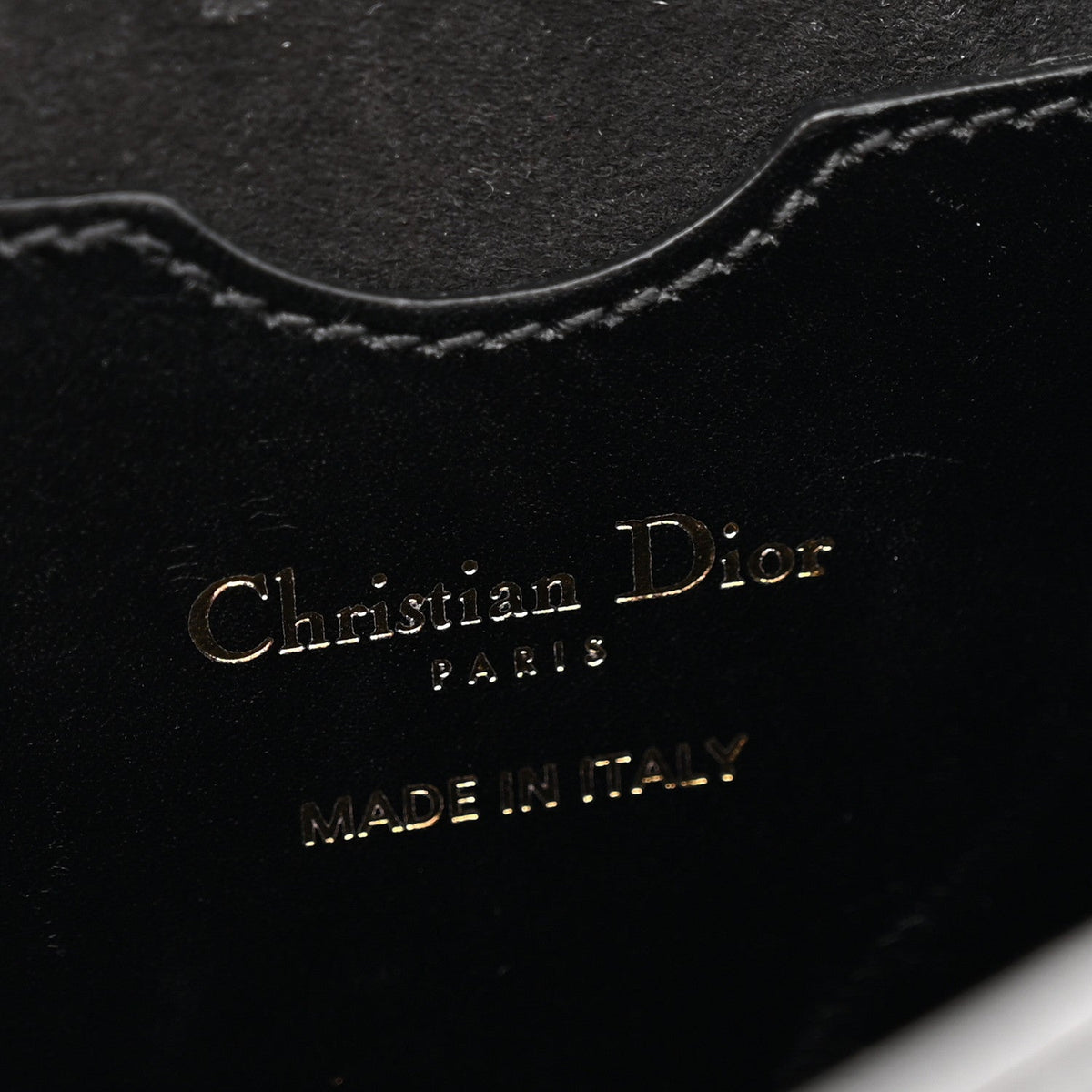 DIOR Medium Bobby Shoulder Bag, Black Box Calfskin, Antique Gold-Finish Hardware | Shop Authentique Lux