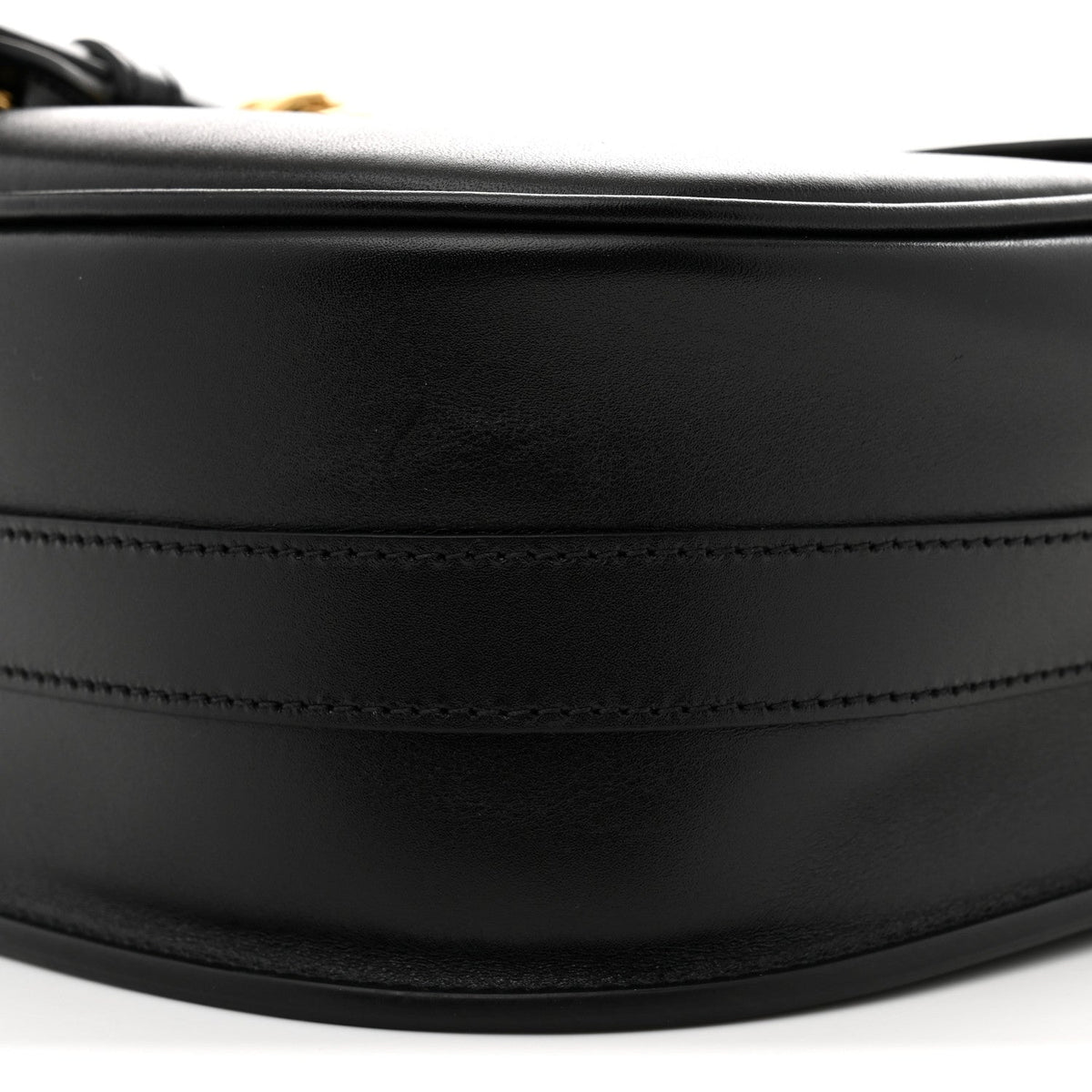 DIOR Medium Bobby Shoulder Bag, Black Box Calfskin, Antique Gold-Finish Hardware | Shop Authentique Lux