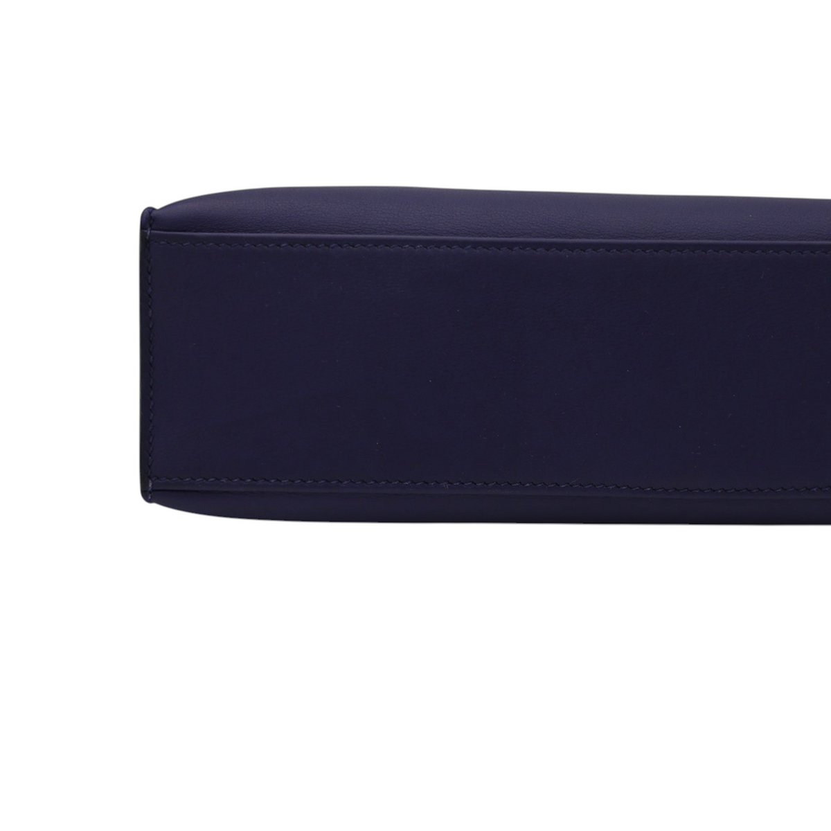 Hermès Kelly Pochette Clutch Bag, Bleu Saphir, Swift Leather, PHW, 2018 | Shop Authentique Lux