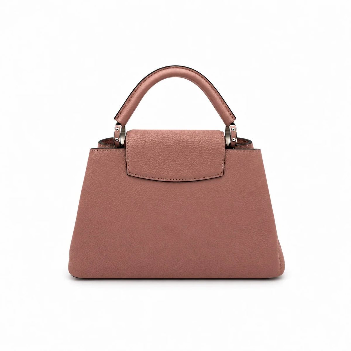 LOUIS VUITTON Capucines BB Bag, Pink Taurillon Leather, Silver-Tone Hardware | Shop Authentique Lux