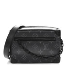 LOUIS VUITTON Mini Soft Trunk Bag, Monogram Eclipse Canvas, Matte Black Hardware | Shop Authentique Lux