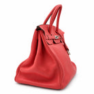 HERMÈS Bougainvillea Togo Birkin 40, Palladium Hardware, 2009 | Shop Authentique Lux