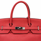 HERMÈS Bougainvillea Togo Birkin 40, Palladium Hardware, 2009 | Shop Authentique Lux