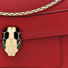 BVLGARI Serpenti Forever Shoulder Bag, Burgundy Leather | Shop Authentique Lux