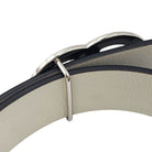 CHANEL CC Reversible Belt, Black and White Calfskin Leather, 80 cm | Shop Authentique Lux
