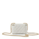 CHANEL Coco Casino Vanity Case, White Quilted Caviar Leather | Shop Authentique Lux