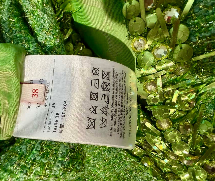 VALENTINO size and care label | Shop Authentique Lux