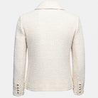 GUCCI Runway Ivory Bow Crystal Tweed Jacket and Skirt Set | Shop Authentique Lux