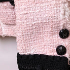 CHANEL Runway Globe Collection Pink Tweed Jacket | Shop Authentique Lux