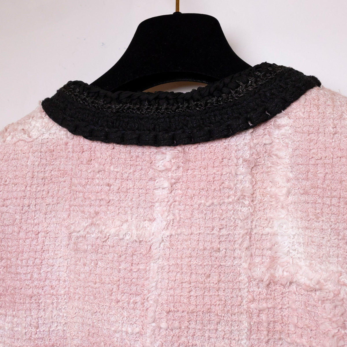 CHANEL Runway Globe Collection Pink Tweed Jacket | Shop Authentique Lux