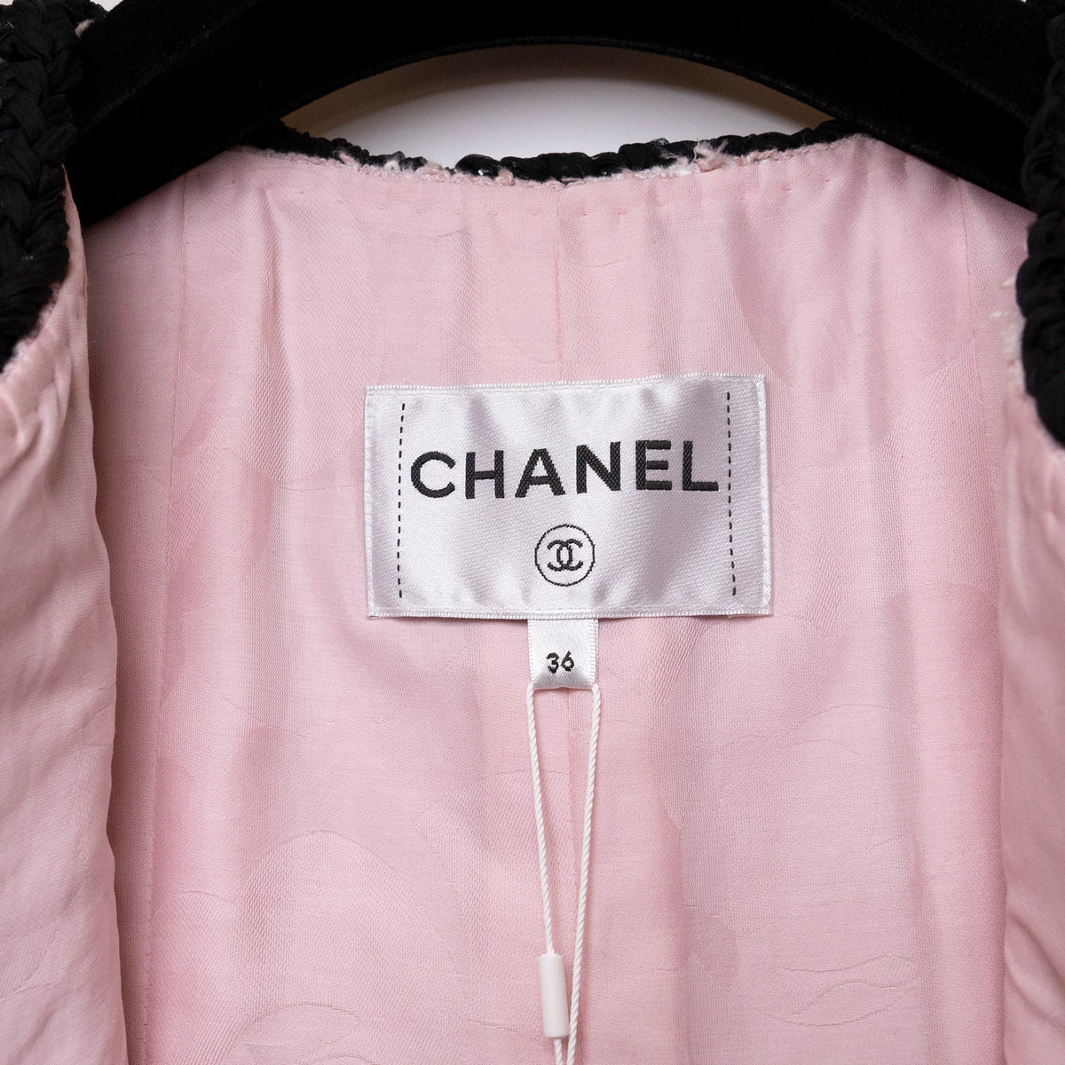 CHANEL Runway Globe Collection Pink Tweed Jacket | Shop Authentique Lux